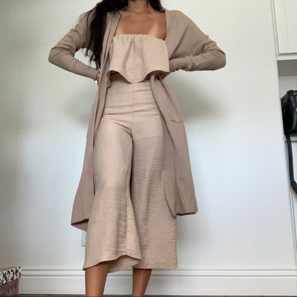 ANGL Tan Jumpsuit - Picture 8 of 9